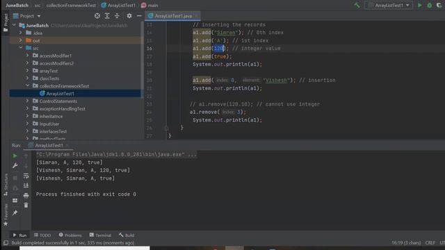 Java Collection Framework | LISTS смотреть онлайн