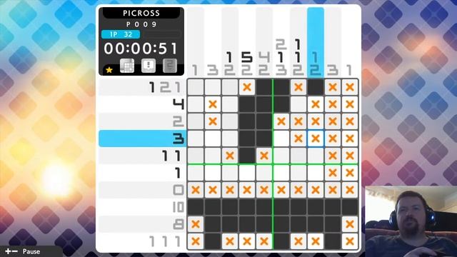 Picross S4 - Nintendo Switch - Puzzles 1-15 speed run! смотреть онлайн