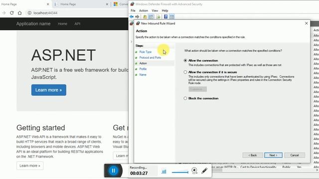 Access website or web API running on localhost from Mobile | Access localhost from IP Address смотреть онлайн