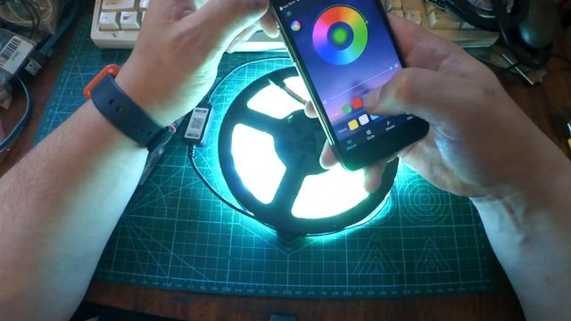 Bluetooth RGB LED Strip Controller duoCo / Bluetooth контроллер для светодиодной ленты duoCo смотреть онлайн