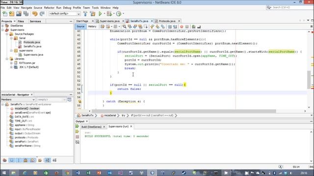 Comunicação Serial e Protocolo de Comunicação em Java para Arduino смотреть онлайн