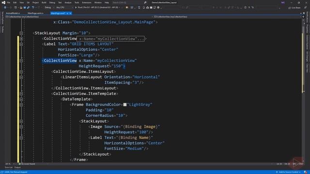 Xamarin Forms #49: Layout CollectionView | Add SearchBar & EmptyView смотреть онлайн