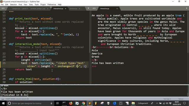 Python: missing word test 3 смотреть онлайн