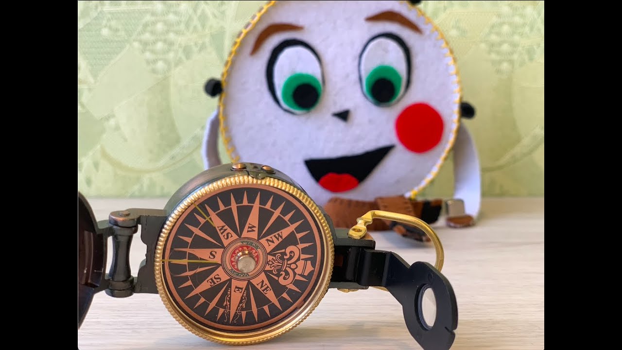 Делаем компас из иголки, нитки и магнита! смотреть онлайн