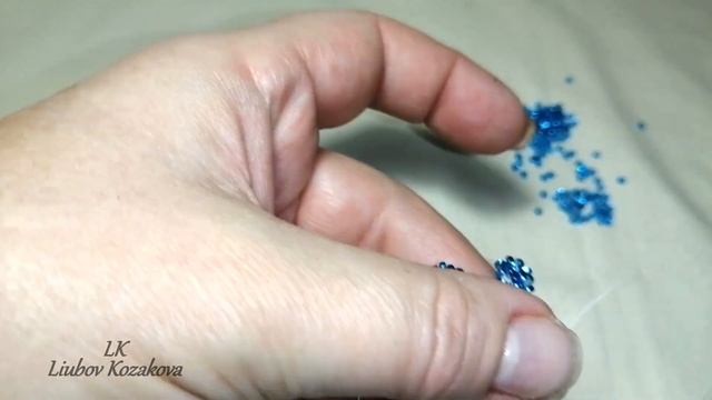 Снежинка из бусин/Тип 1(14)/Снежинка из бисера/Мастер Класс смотреть онлайн