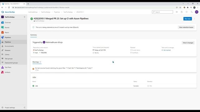 Azure DevOps - Create Continuous Integration Pipeline | Azure DevOps CI Pipeline смотреть онлайн