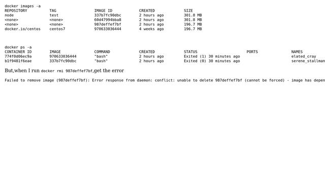 DevOps & SysAdmins: Getting error while remove docker image_id (2 Solutions!!) смотреть онлайн