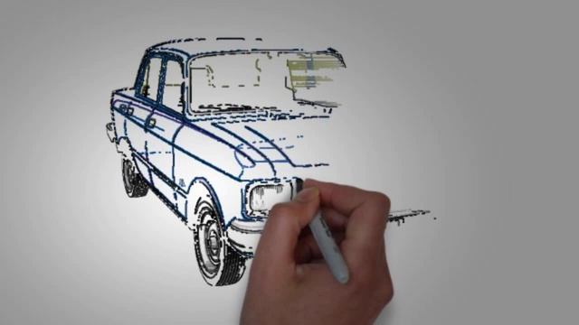 Как нарисовать машину карандашом. Рисуем МОСКВИЧ 2140 смотреть онлайн