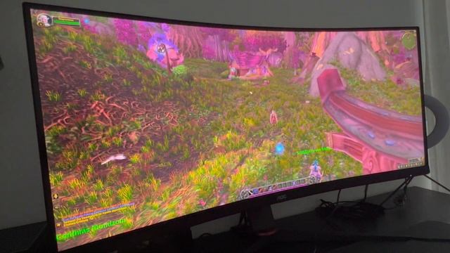 WOW Gaming MacBook Air M1 auf AOC 34" Curved Monitor World of Warcraft Sharkoon смотреть онлайн