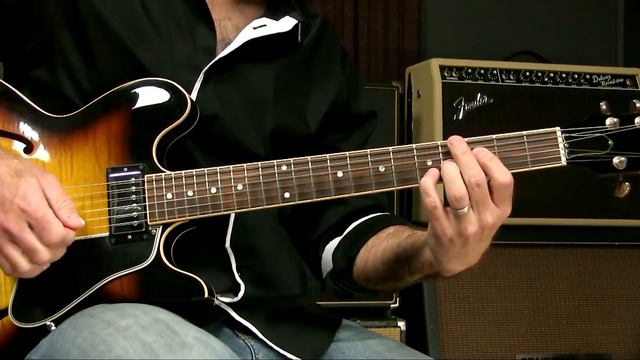 The I vi ii V turnaround plus bass and 7#9 voicings - Fun Looper Exercise For Blues Guitar смотреть онлайн