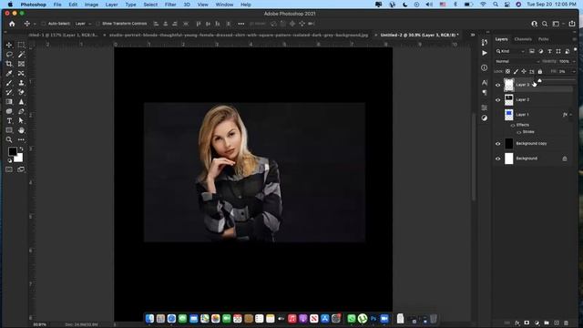 How to apply Blending Options / Layer Style in Photoshop смотреть онлайн