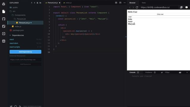 ۱۴ - ری اکت رندر کردن لیست ۰ React list rendering смотреть онлайн