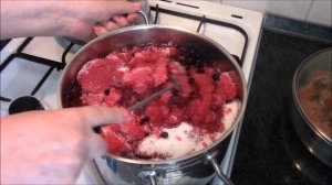 Джем варенье из ирги и вишни. Ароматно и очень вкусно!