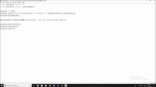 How to Create A Message Box in Python - Tkinter смотреть онлайн