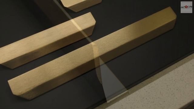Новые профильные ручки для мебели от Viefe цвета золота смотреть онлайн
