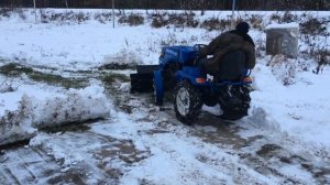 На что способен минитрактор Скаут Т 12