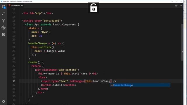 Complete React Tutorial (& Redux) #9 - Intro to Forms смотреть онлайн