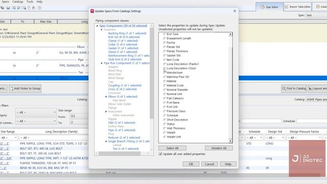 Plant 3D Spec Update Workflow смотреть онлайн