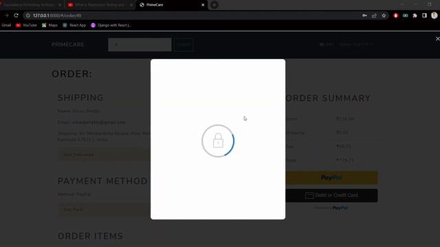 Online Medical Store Project using React and Django framework смотреть онлайн