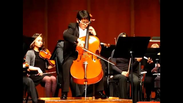 Charles Seo Lalo cello concerto in D minor part 2 смотреть онлайн
