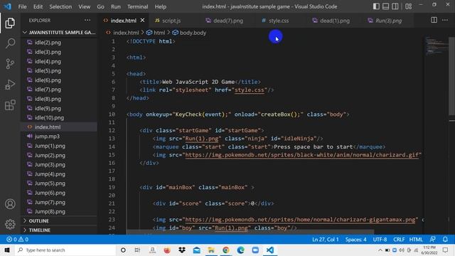 Java Institute 2D game смотреть онлайн