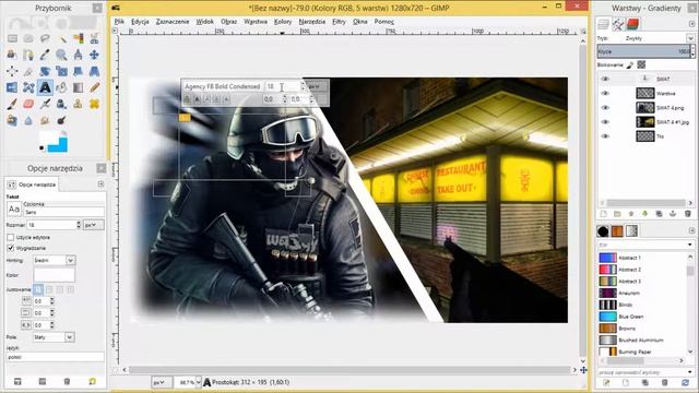 Niestandardowa miniaturka na kanał YouTube ? GIMP poradnik смотреть онлайн