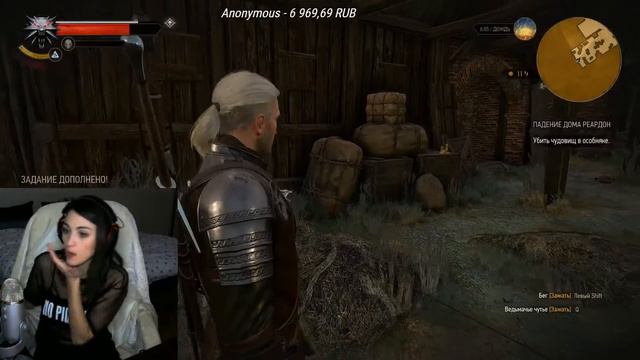 Забавные моменты с игры The Witcher 3: Wild Hunt смотреть онлайн