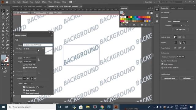 Text Pattern - Repeated Text - Seamless Pattern - Background //Adobe Illustrator Tutorials смотреть онлайн