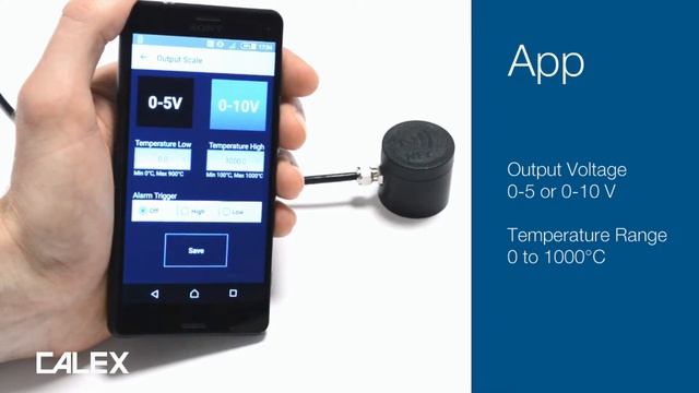 PyroNFC App Configurable Pyrometer by IOThrifty смотреть онлайн