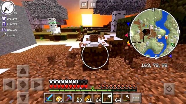 Выживание с модами в Minecraft pe 1.2.10 #22 [Динамит]! смотреть онлайн