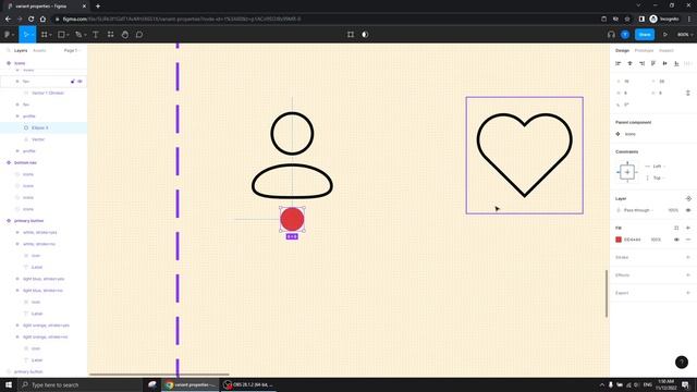 Variant Properties Figma Tutorial | Component Variants
