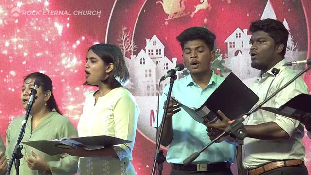Rock Eternal Church | Christmas Celebration | Carol singing | Gospel chords смотреть онлайн