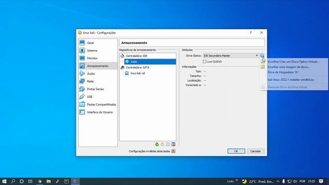 Como baixar e instalar o Kali Linux 2022 смотреть онлайн