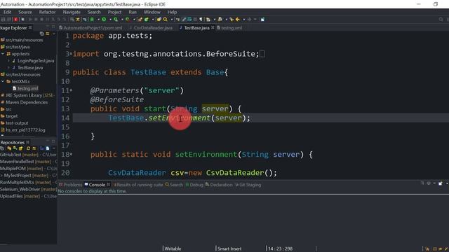 Java Code to Read Server URL, Username & Password from CSV file & use in Selenium Testcase [2021] смотреть онлайн