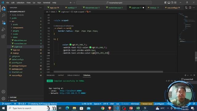 make login form in vuejs Part 2 VueJS Tagalog Tutorial Create Transparent Login SingUp + Responsive смотреть онлайн