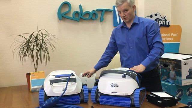 Сравнение моделей Dolphin S50 и S200 смотреть онлайн