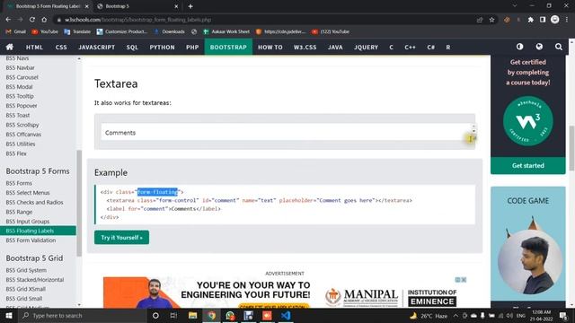 Bootstrap 5 Tutorial Form Validation And Input Groups | Bootstrap 5 Lecture 20 | Web Tech смотреть онлайн