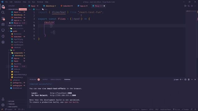 Create 4 Awesome Text Effects in React.js using Three.js and GLSL | Blotter.js and react-text-fun смотреть онлайн