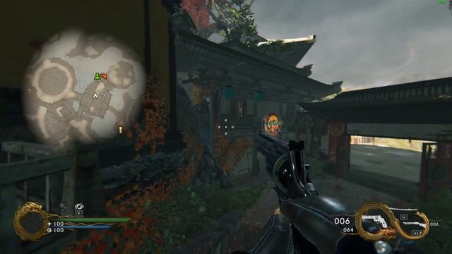 Shadow Warrior 2 - Grabbing the machine gun above Hideo's shop at the beginning. смотреть онлайн