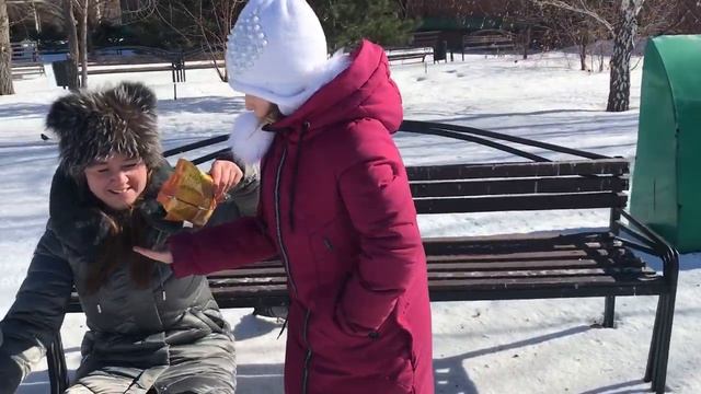 Подкармливаем птиц семечками смотреть онлайн