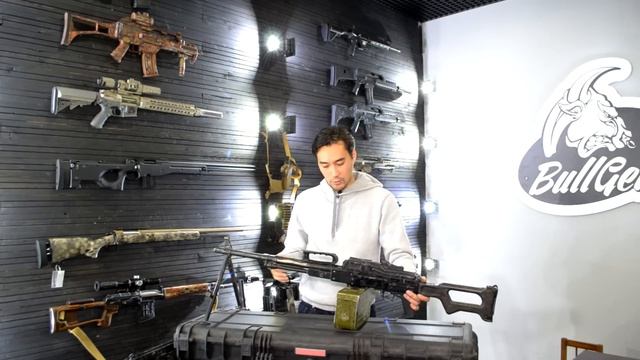 Обзор страйкбольного пулемета Печенег Airsoft Pecheneg LMG смотреть онлайн