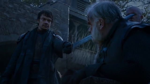Game Of Thrones - Theon Greyjoy Beheads Ser Rodrik