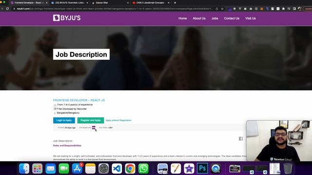 Byjus Hiring For React.JS Developer (Freshers) ? | Salary 6 LPA+ ? | All Details Explained смотреть онлайн