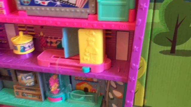 Распаковка Polly Pocket Мега Молл