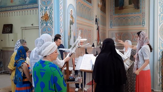 "Херувимская песнь" Валаамская. смотреть онлайн