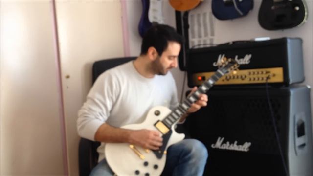 WCR Icebucker ( Jon Schaffer signature pickup ) Gibson Les Paul Studio смотреть онлайн
