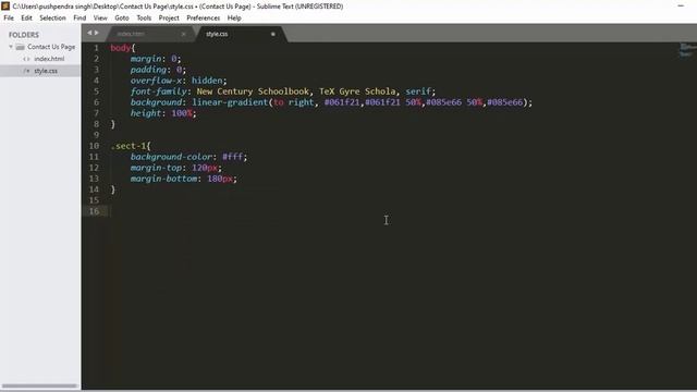 How to create Contact Page in Html and Css | Creative design in bootstrap | Responsive Contact form смотреть онлайн