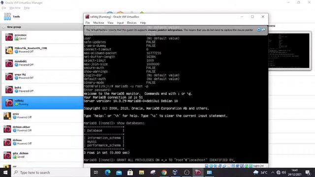virtualbox Debian 10 (instalasi-wordpress) смотреть онлайн