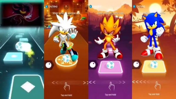 Sonic exe ? Dark Sonic ? Super Sonic exe ? Sonic The Hedgehog | Sonic EDM Rush Gameplay