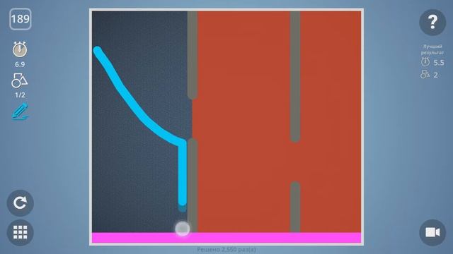 Brain It On! Level 189. 3 stars. Уровень 189. Прохождение. 3 Звезды. смотреть онлайн